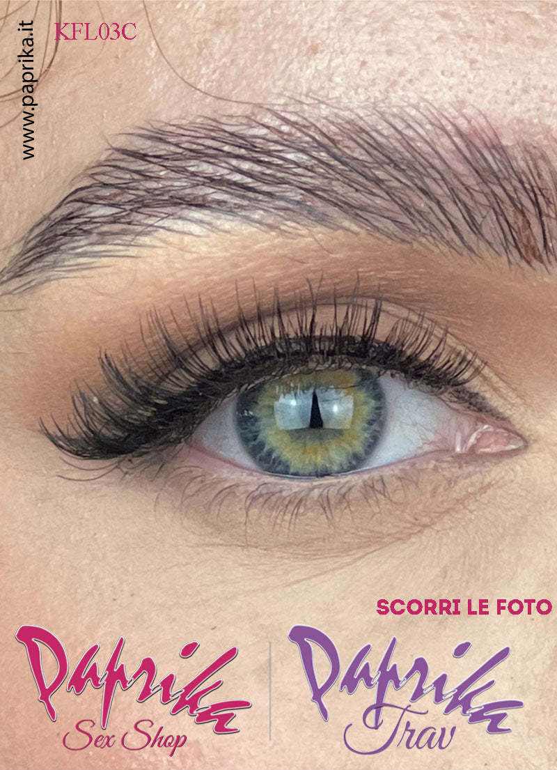 Ciglia Finte Coppia Colla Inclusa Finissime Scalate Iconic 14 mm Ciglia Finte Coppia Colla Inclusa Finissime Scalate Iconic 14 mm