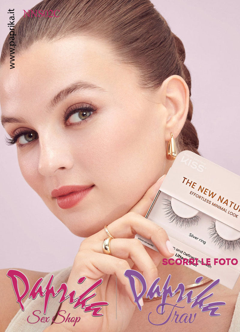 Ciglia Finte Coppia Colla Inclusa Lunghe Finissime Silver Ring 12 mm Ciglia Finte Coppia Colla Inclusa Lunghe Finissime Silver Ring 12 mm