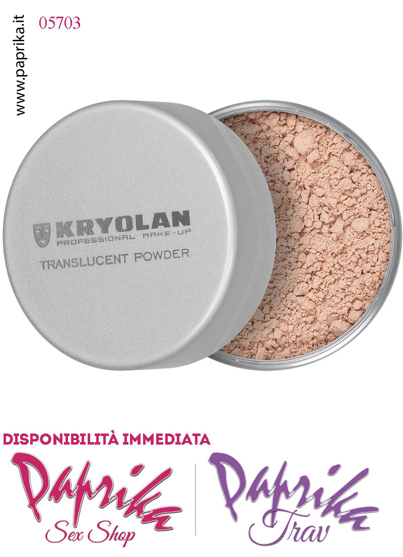 Cipria Finissima Kryolan Translucent Powder 20 Grammi Cipria Finissima Kryolan Translucent Powder 20 Grammi