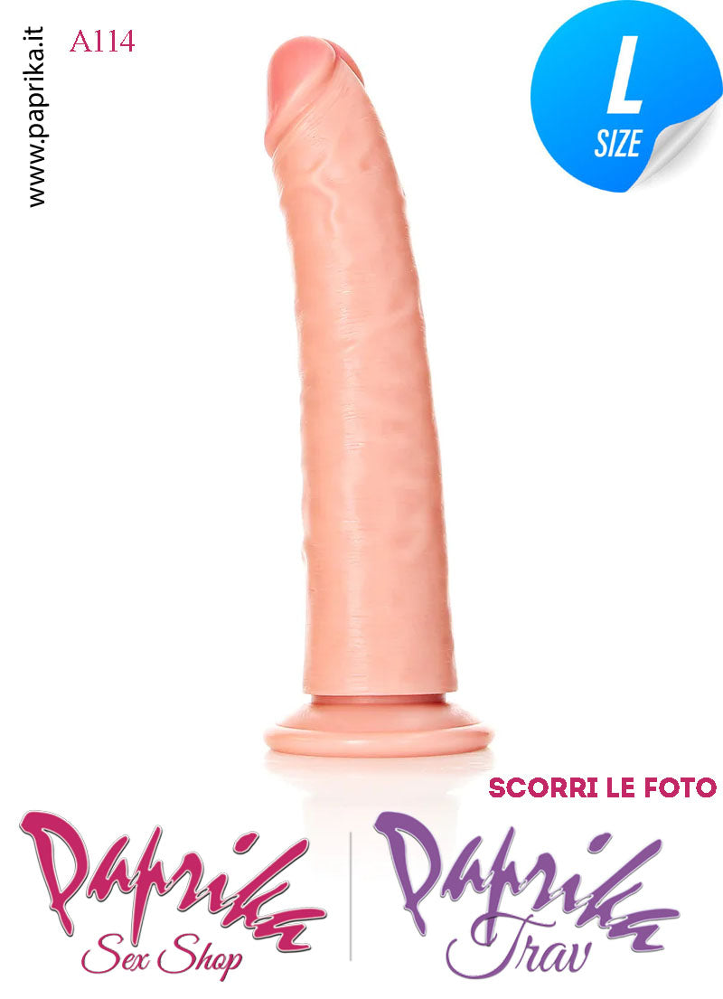 Strap-On Fallo Medium Non Vibrante 18 cm Ø 30/39 Mutanda 2 Anelli Acciaio + 2 Gomma Strap-On Fallo Medium Non Vibrante 18 cm Ø 30/39 Mutanda 2 Anelli Acciaio + 2 Gomma