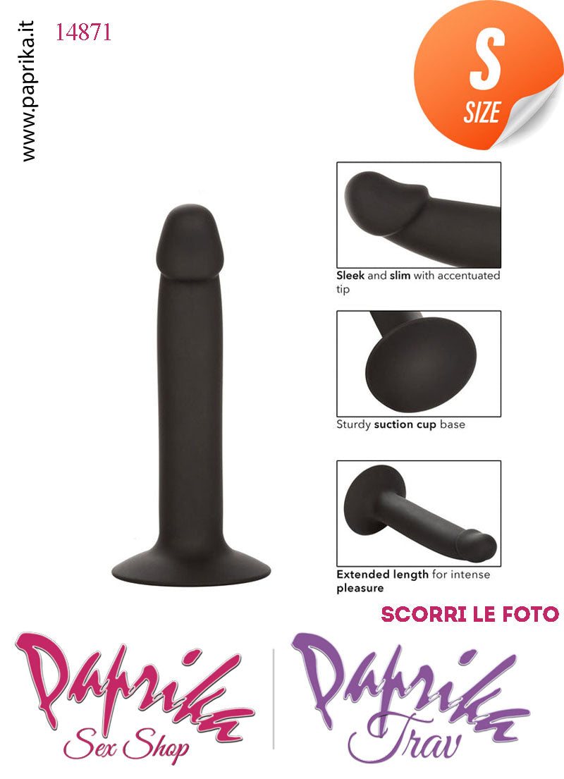 Strap-On Dildo Small Non Vibrante Unisex Silicone Liscio Ventosa 15 cm Ø 28 Strap-On Dildo Small Non Vibrante Unisex Silicone Liscio Ventosa 15 cm Ø 28
