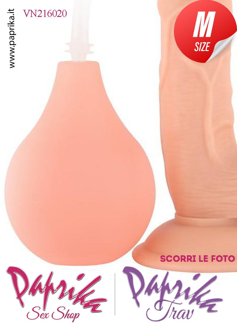 Fallo Testicoli Pvc Non Vibrante Eiaculazione Squirting 16 cm Ø 33 Unisex Ventosa Fallo Testicoli Pvc Non Vibrante Eiaculazione Squirting 16 cm Ø 33 Unisex Ventosa