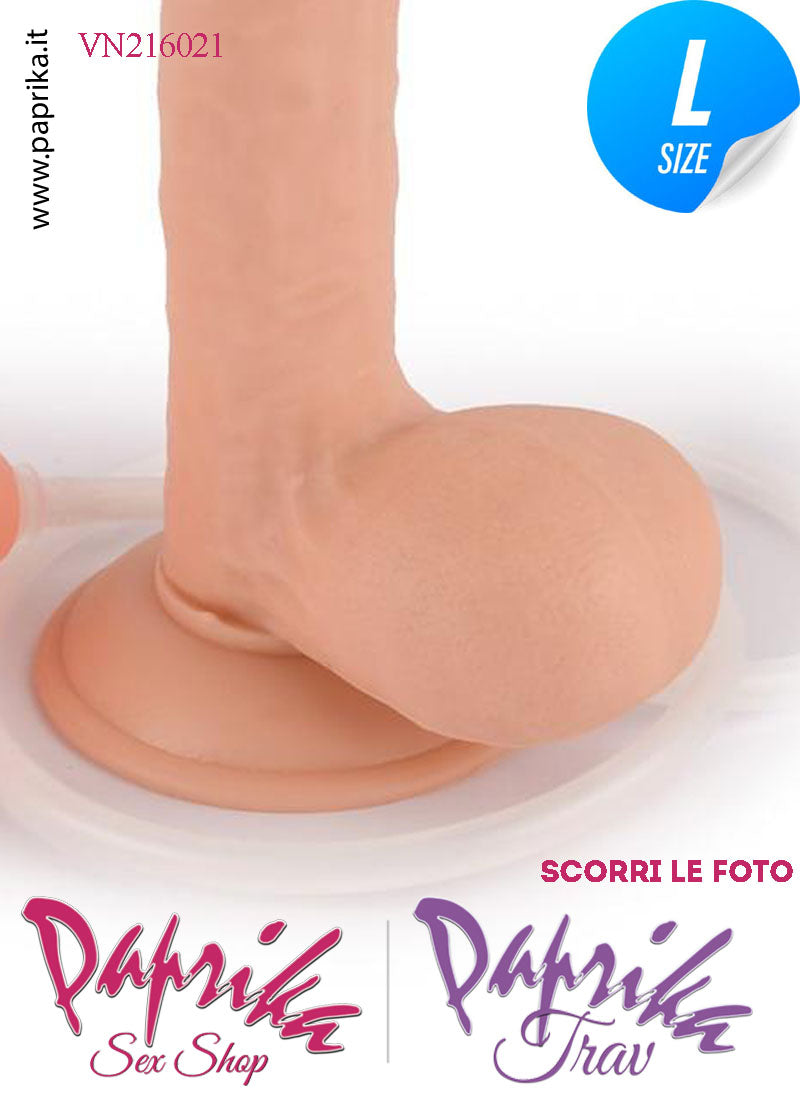 Fallo Testicoli Pvc Non Vibrante Eiaculazione Squirting 18 cm Ø 40 Unisex Ventosa Fallo Testicoli Pvc Non Vibrante Eiaculazione Squirting 18 cm Ø 40 Unisex Ventosa