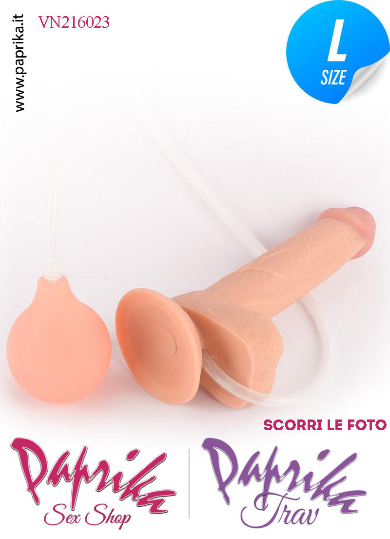 Fallo Testicoli Pvc Non Vibrante Eiaculazione Squirting 20 cm Ø 40 Unisex Ventosa Fallo Testicoli Pvc Non Vibrante Eiaculazione Squirting 20 cm Ø 40 Unisex Ventosa