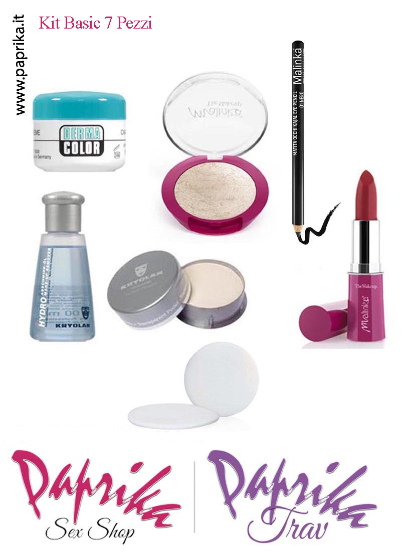 Kit Trucco Make-Up Trav Basic 7 Pezzi e 15 Minuti Consulenza Kit Trucco Make-Up Trav Basic 7 Pezzi e 15 Minuti Consulenza