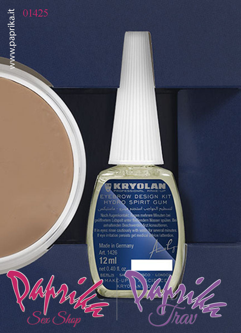 Kit Copertura Sopracciglia Kryolan Gel Plastilina Fissante 3 Pezzi Kit Copertura Sopracciglia Kryolan Gel Plastilina Fissante 3 Pezzi