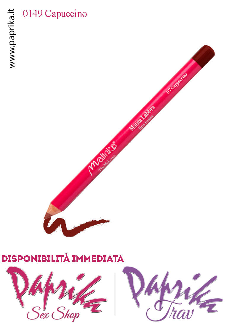 Matita Legno Contorno Labbra Lunga Durata Lunghezza 13 cm Matita Legno Contorno Labbra Lunga Durata Lunghezza 13 cm