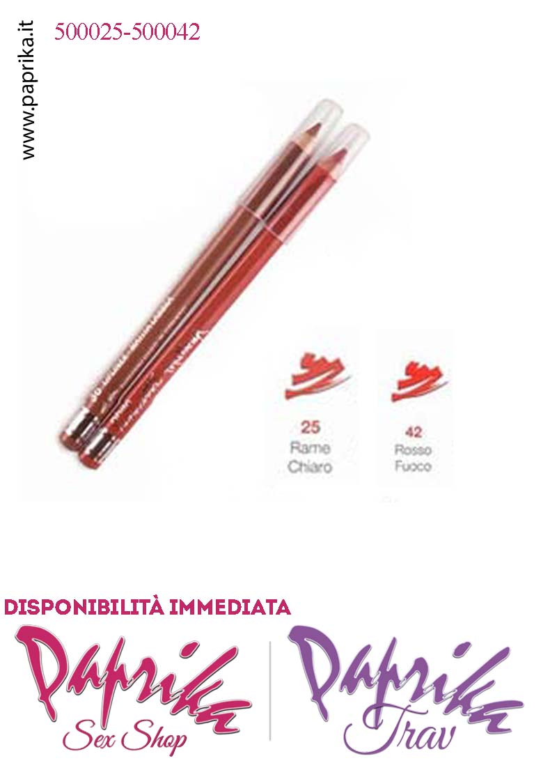 Matita Contorno Labbra Lunga Durata Legno Lunghezza 13 cm Cinecittà Matita Contorno Labbra Lunga Durata Legno Lunghezza 13 cm Cinecittà