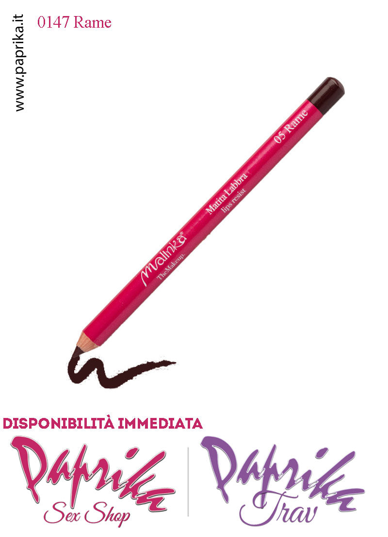 Matita Legno Contorno Labbra Lunga Durata Lunghezza 13 cm Matita Legno Contorno Labbra Lunga Durata Lunghezza 13 cm