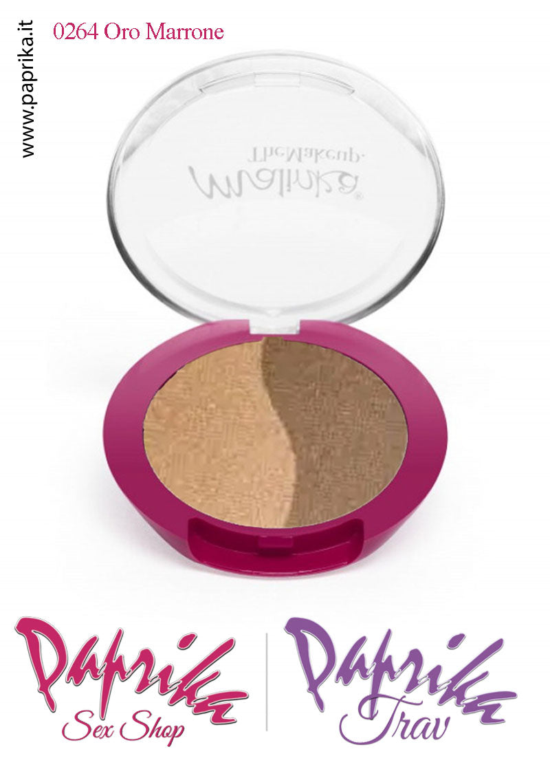 Ombretto Duo Compatto Illuminante Confezione Tonda Piatta 1,5 gr Ombretto Duo Compatto Illuminante Confezione Tonda Piatta 1,5 gr