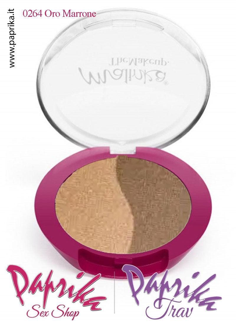 Ombretto Duo Compatto Illuminante Confezione Tonda Piatta 1,5 gr Ombretto Duo Compatto Illuminante Confezione Tonda Piatta 1,5 gr