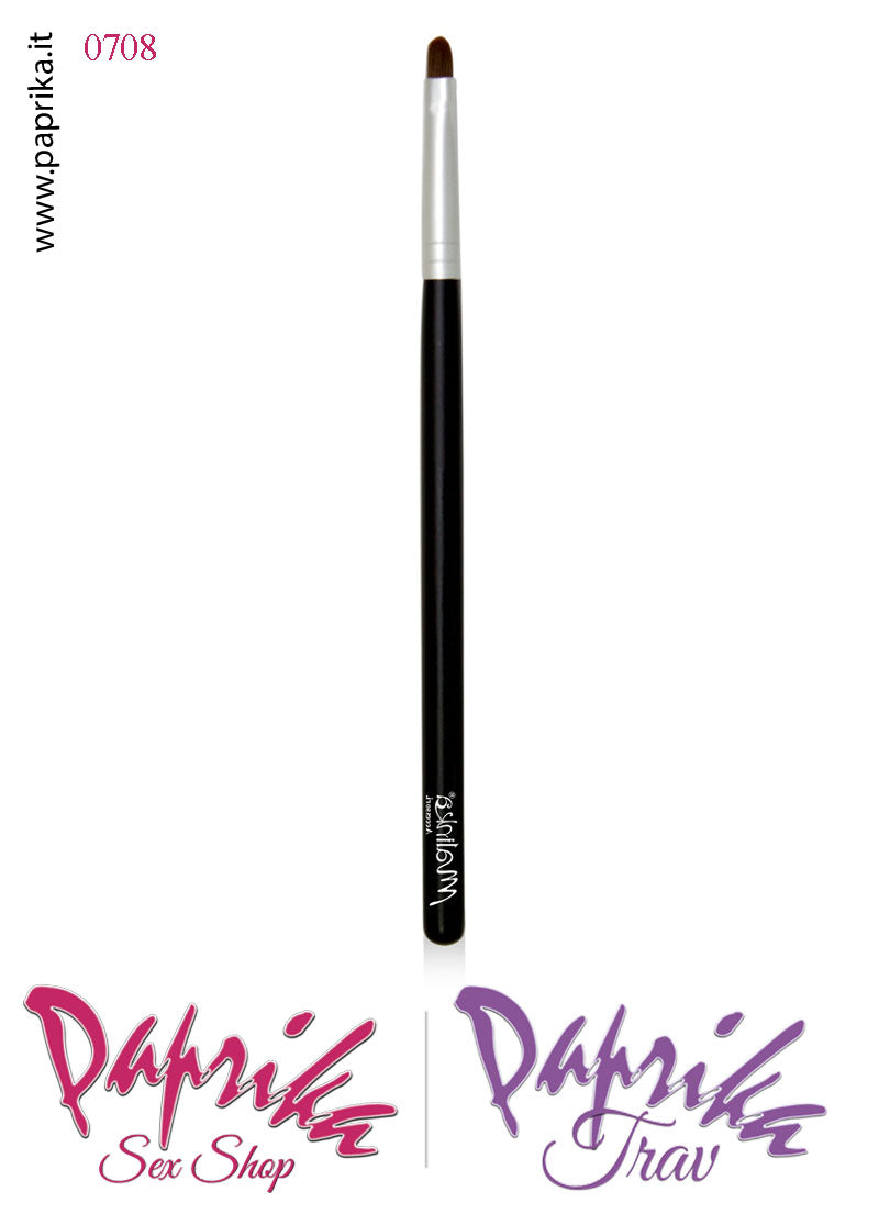 Pennello Labbra Stesura Rossetto Delinea Contorno Manico Legno Pennello Labbra Stesura Rossetto Delinea Contorno Manico Legno