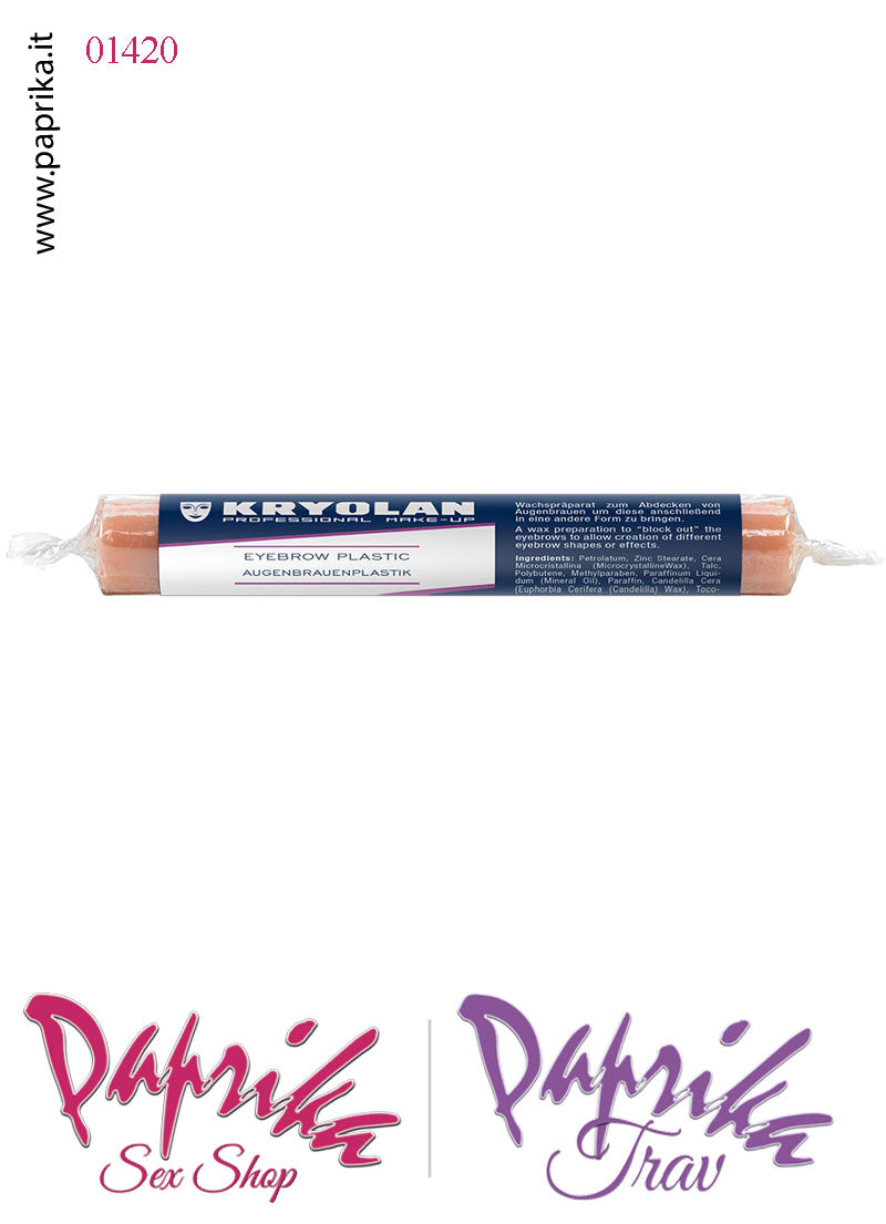 Plastilina Kryolan Per Coprire Le Sopracciglia Eyebrow Plastic 18 Grammi Plastilina Kryolan Per Coprire Le Sopracciglia Eyebrow Plastic 18 Grammi