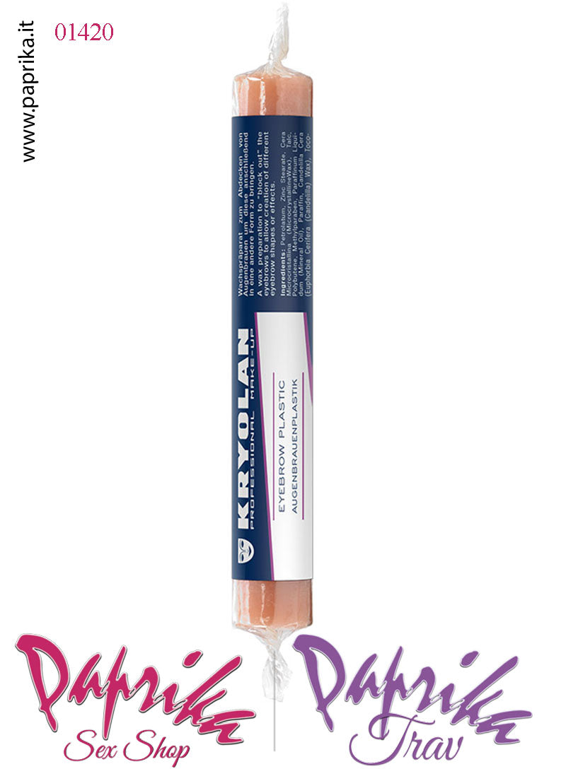Plastilina Kryolan Per Coprire Le Sopracciglia Eyebrow Plastic 18 Grammi Plastilina Kryolan Per Coprire Le Sopracciglia Eyebrow Plastic 18 Grammi