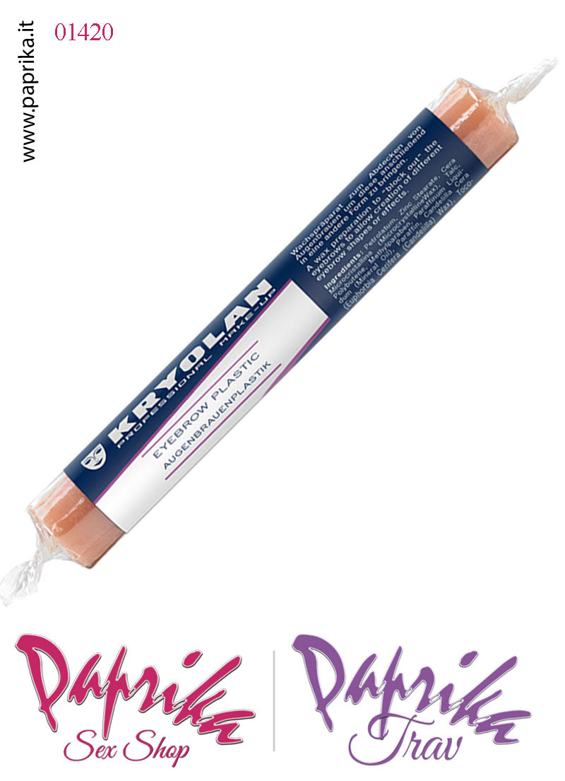 Plastilina Kryolan Per Coprire Le Sopracciglia Eyebrow Plastic 18 Grammi Plastilina Kryolan Per Coprire Le Sopracciglia Eyebrow Plastic 18 Grammi