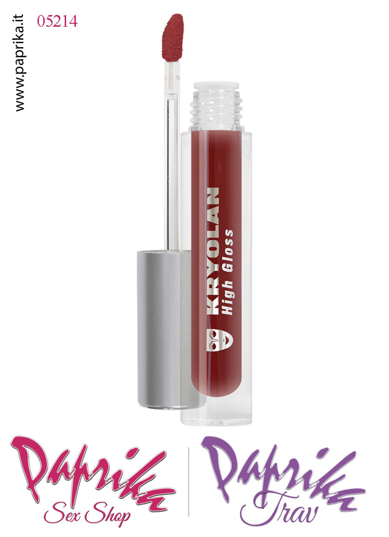 Rossetto Perlato Kryolan Effetto Brillante High Gloss Pennellino Rossetto Perlato Kryolan Effetto Brillante High Gloss Pennellino