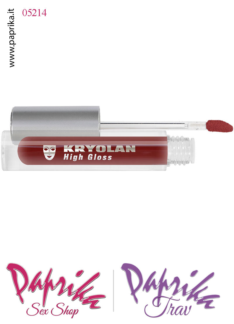 Rossetto Perlato Kryolan Effetto Brillante High Gloss Pennellino Rossetto Perlato Kryolan Effetto Brillante High Gloss Pennellino