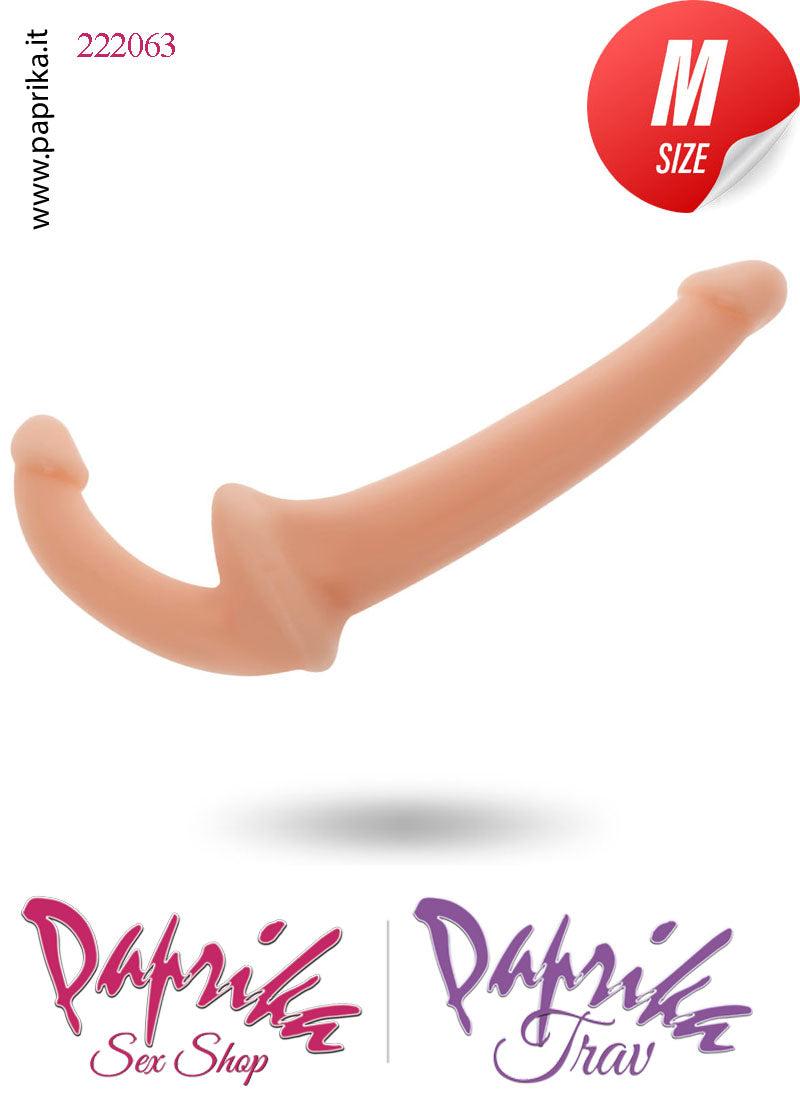 Strapless Strap-on Tpr Non Vibrante Senza Cinghie Lungo 19 cm Ø 35 mm Strapless Strap-on Tpr Non Vibrante Senza Cinghie Lungo 19 cm Ø 35 mm