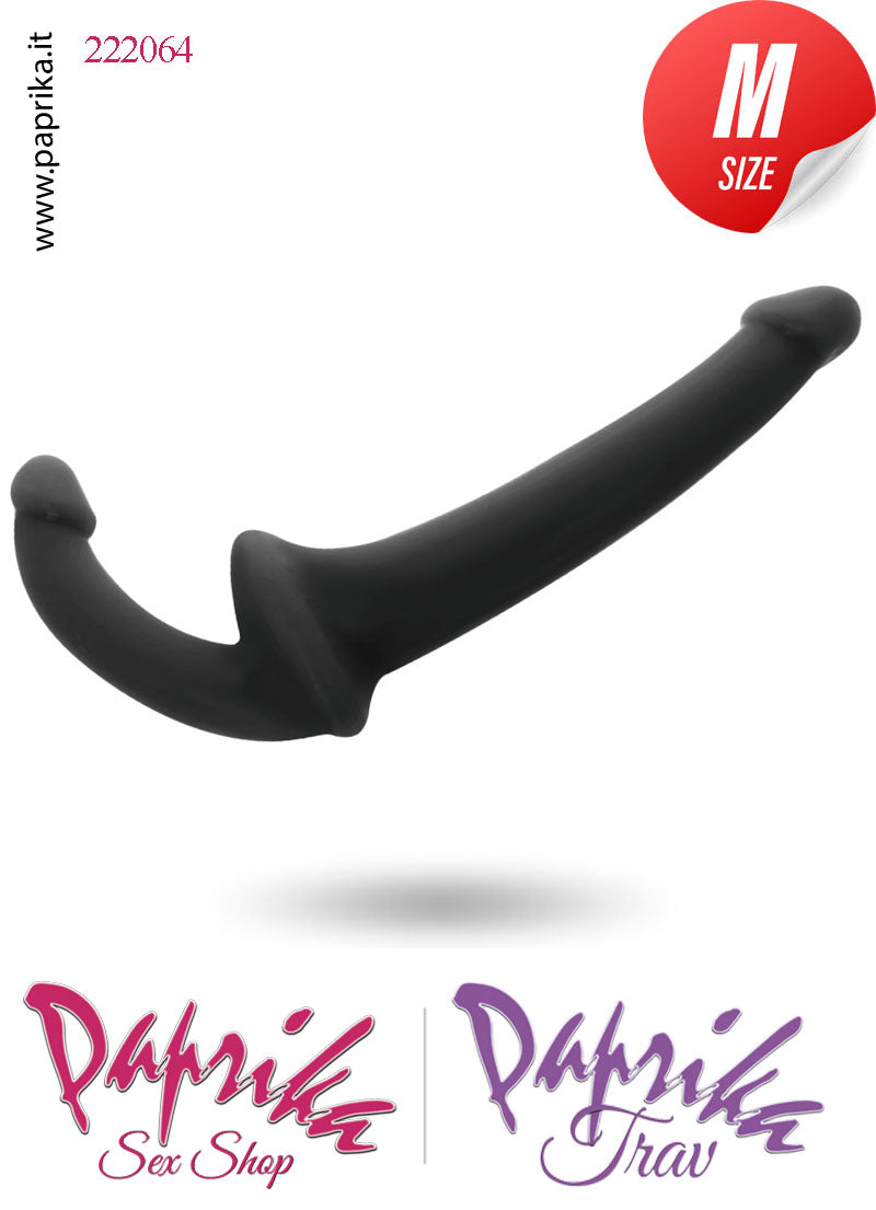 Strapless Strap-on Tpr Non Vibrante Senza Cinghie Lungo 19 cm Ø 35 mm Strapless Strap-on Tpr Non Vibrante Senza Cinghie Lungo 19 cm Ø 35 mm