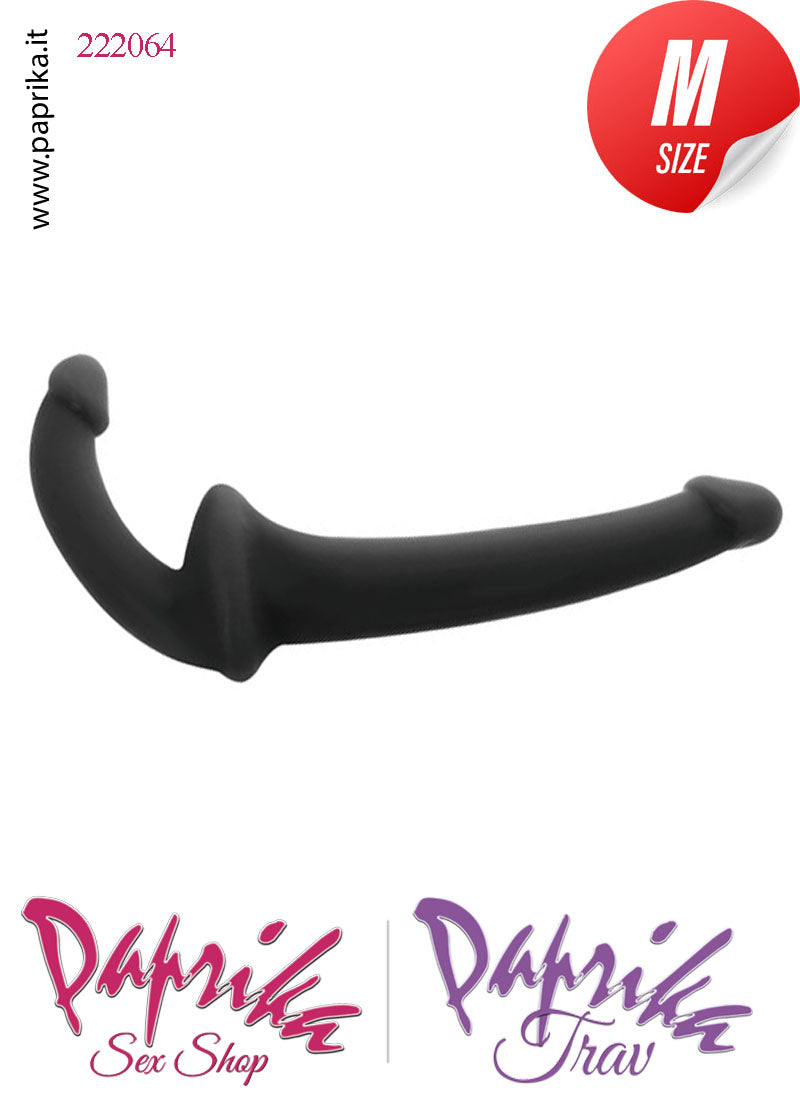 Strapless Strap-on Tpr Non Vibrante Senza Cinghie Lungo 19 cm Ø 35 mm Strapless Strap-on Tpr Non Vibrante Senza Cinghie Lungo 19 cm Ø 35 mm