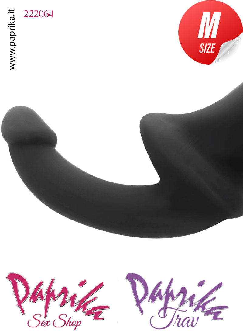 Strapless Strap-on Tpr Non Vibrante Senza Cinghie Lungo 19 cm Ø 35 mm Strapless Strap-on Tpr Non Vibrante Senza Cinghie Lungo 19 cm Ø 35 mm