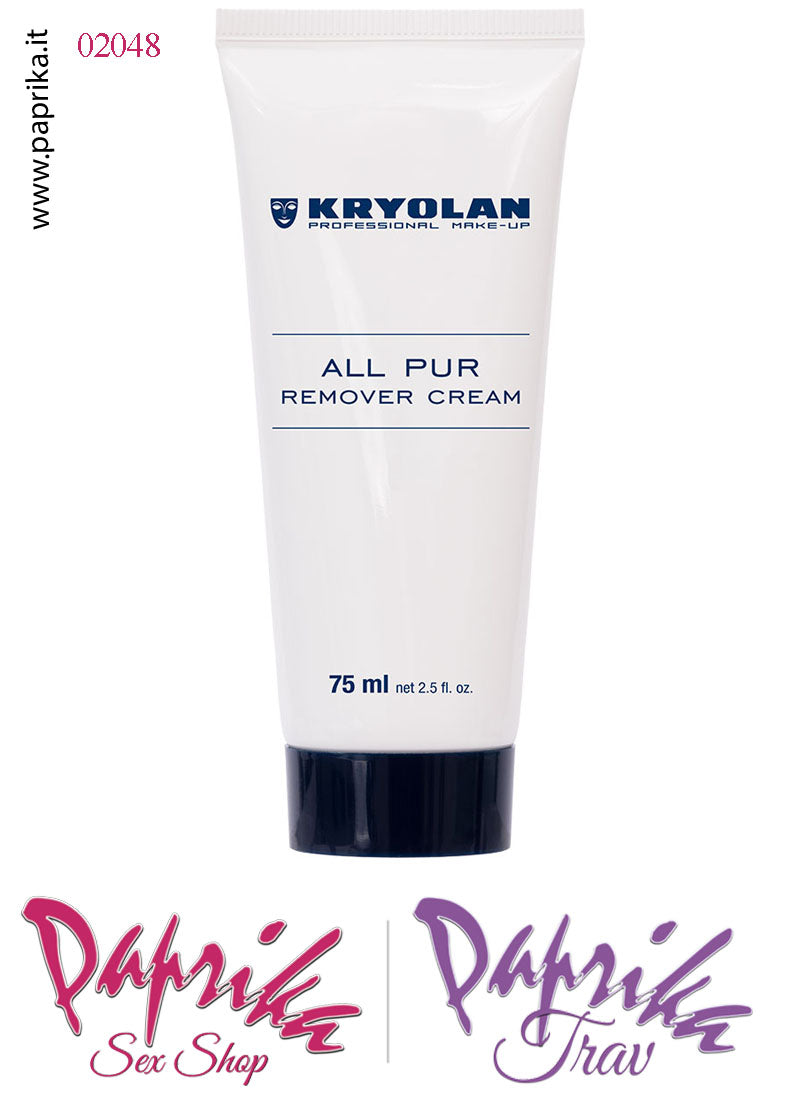 Struccante Kryolan All Pure Per Plastilina e Gel Sopracciglia 75 ml Struccante Kryolan All Pure Per Plastilina e Gel Sopracciglia 75 ml