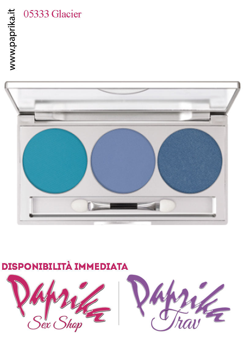 Ombretti Kryolan Cofanetto Metallo Specchio Interno Elaganza Glaciale 9 gr Ombretti Kryolan Cofanetto Metallo Specchio Interno Elaganza Glaciale 9 gr