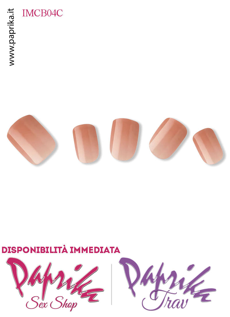 Unghie Finte Unisex Autoincollanti Biadesivo Nudo Naturale 30 Pz. Unghie Finte Unisex Autoincollanti Biadesivo Nudo Naturale 30 Pz.