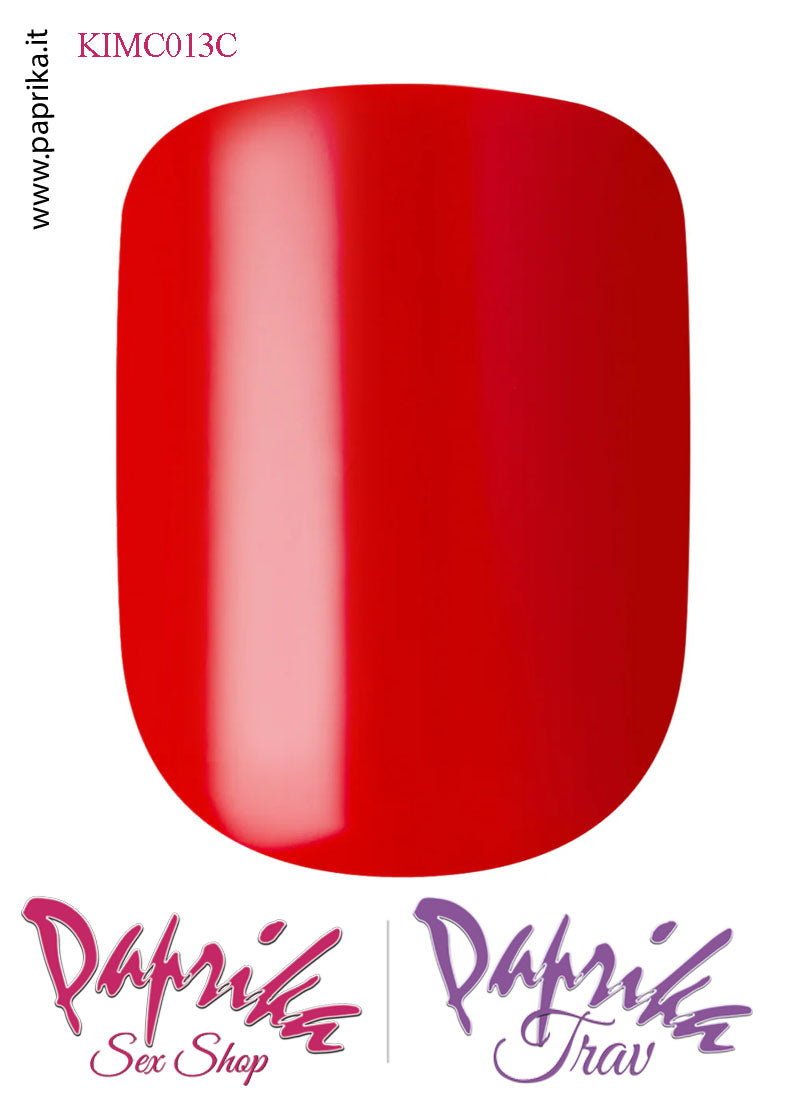 Unghie Finte Unisex Autoincollanti Biadesivo Rosso Vivo 30 Pz. Unghie Finte Unisex Autoincollanti Biadesivo Rosso Vivo 30 Pz.