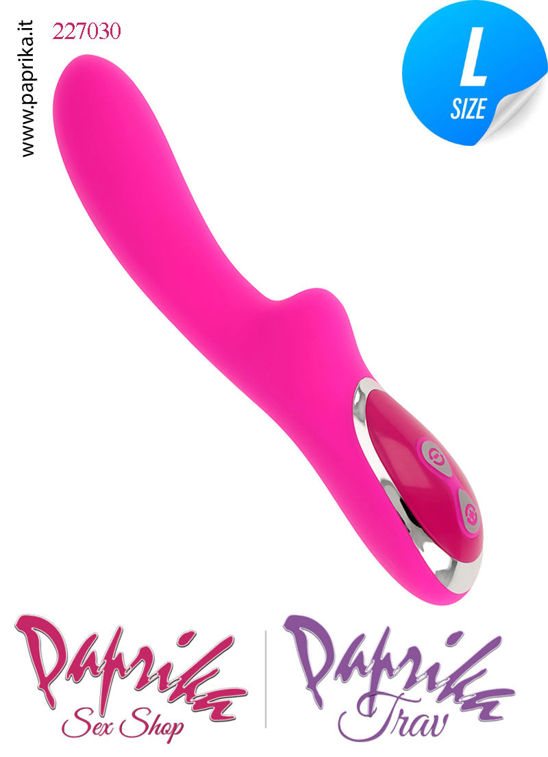 Vibratore Vaginale Punto G 10 Velocità 21cm Ø 37 Silicone Flessibile Vibratore Vaginale Punto G 10 Velocità 21cm Ø 37 Silicone Flessibile