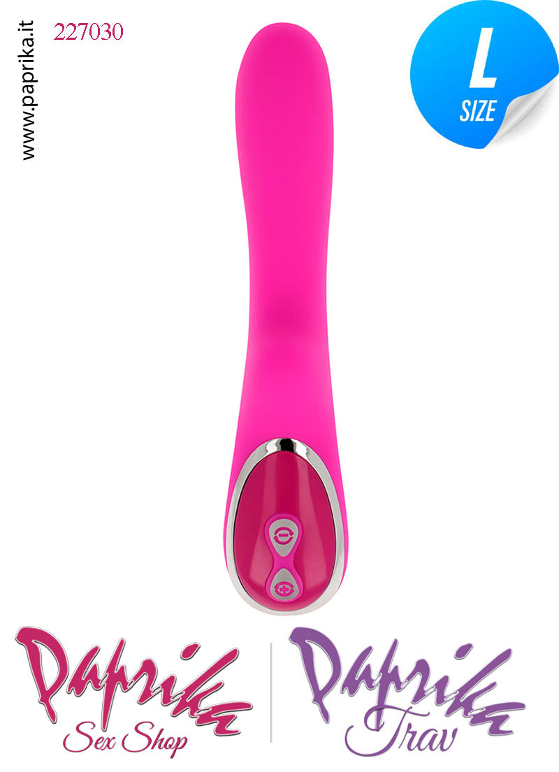 Vibratore Vaginale Punto G 10 Velocità 21cm Ø 37 Silicone Flessibile Vibratore Vaginale Punto G 10 Velocità 21cm Ø 37 Silicone Flessibile
