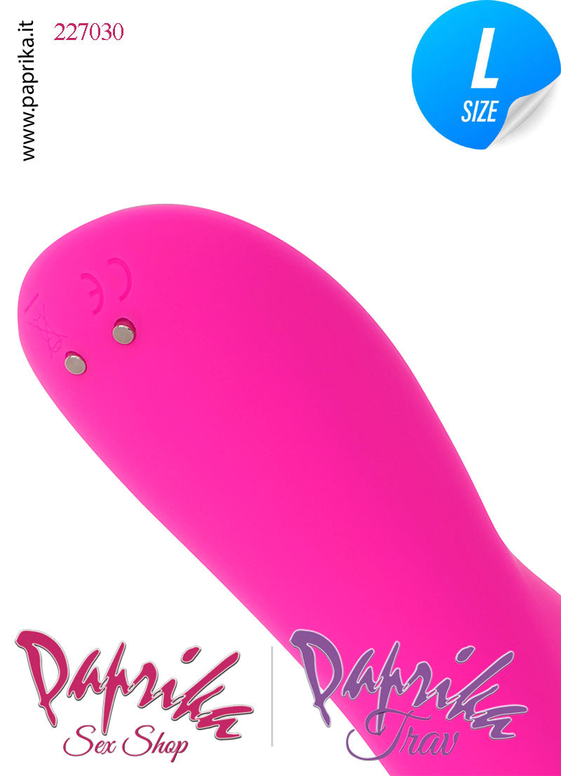 Vibratore Vaginale Punto G 10 Velocità 21cm Ø 37 Silicone Flessibile Vibratore Vaginale Punto G 10 Velocità 21cm Ø 37 Silicone Flessibile