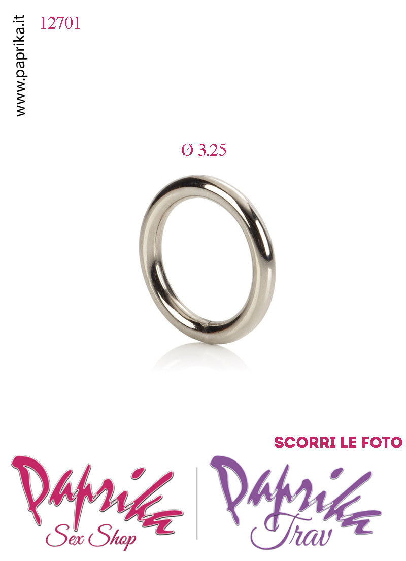 Tre Anelli Metallo Ricambio Mutanda Strap-On Indossabile Ø 32.5-37.5-50 mm Tre Anelli Metallo Ricambio Mutanda Strap-On Indossabile Ø 32.5-37.5-50 mm