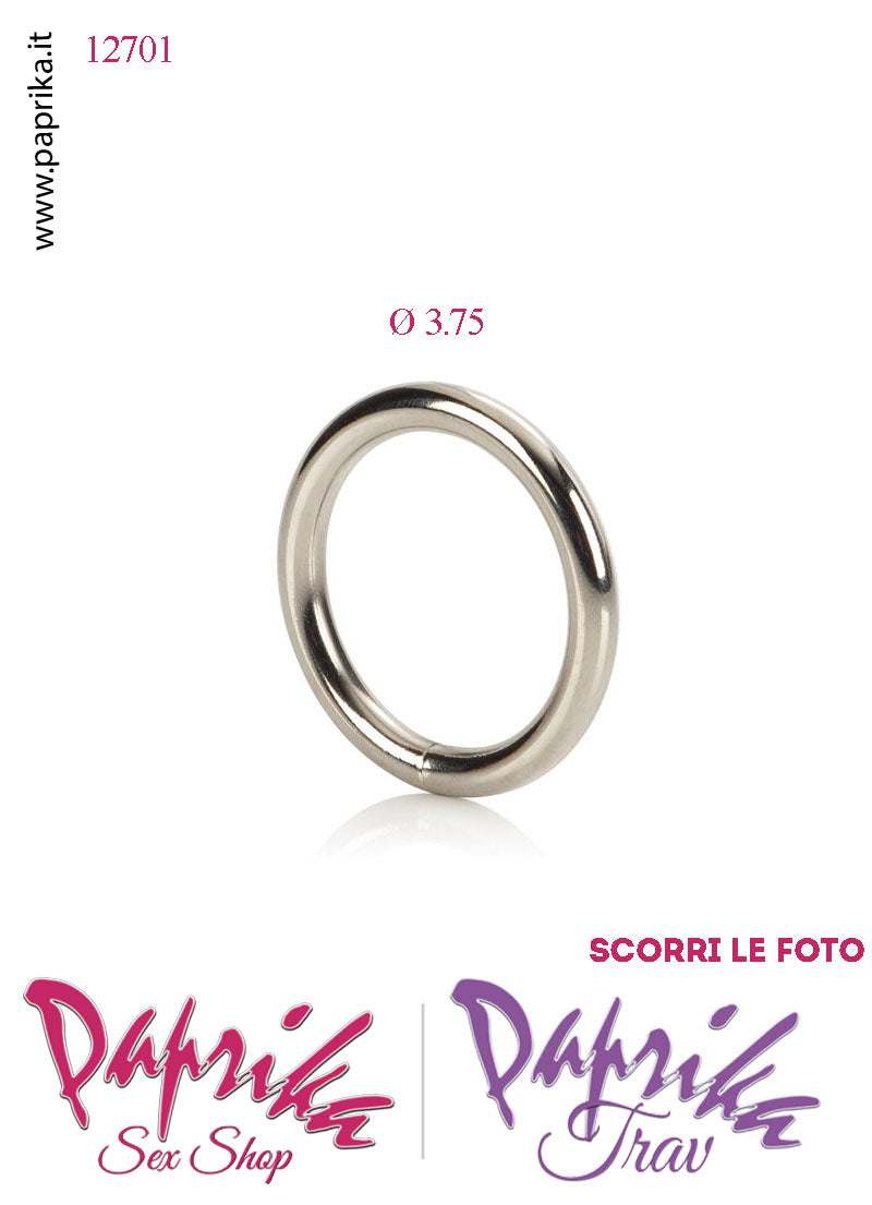 Tre Anelli Metallo Ricambio Mutanda Strap-On Indossabile Ø 32.5-37.5-50 mm Tre Anelli Metallo Ricambio Mutanda Strap-On Indossabile Ø 32.5-37.5-50 mm
