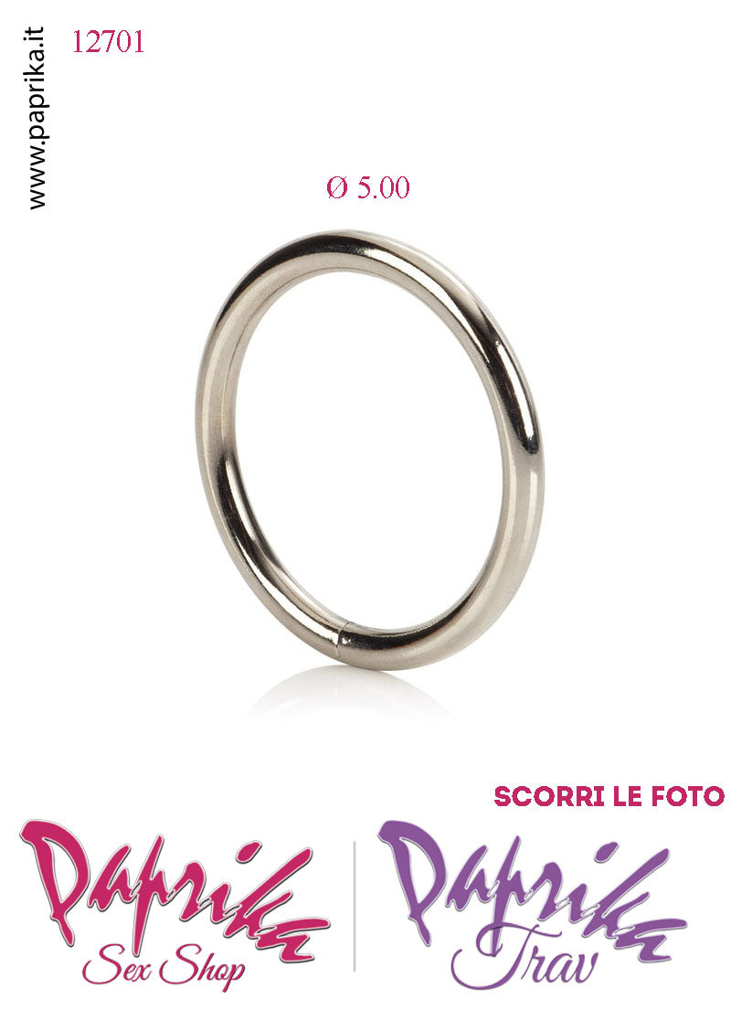 Tre Anelli Metallo Ricambio Mutanda Strap-On Indossabile Ø 32.5-37.5-50 mm Tre Anelli Metallo Ricambio Mutanda Strap-On Indossabile Ø 32.5-37.5-50 mm