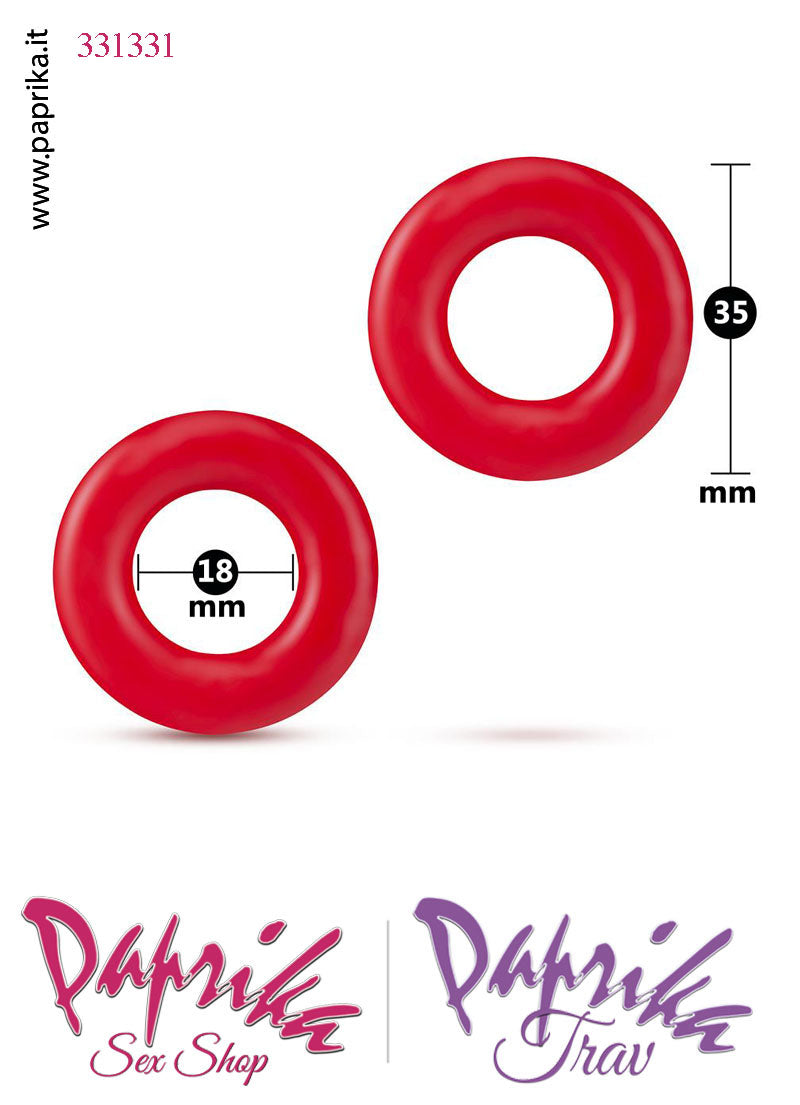 Due Anelli Fallici Elasticizzati Ritardante e Mantenimento Erezione Due Anelli Fallici Elasticizzati Ritardante e Mantenimento Erezione