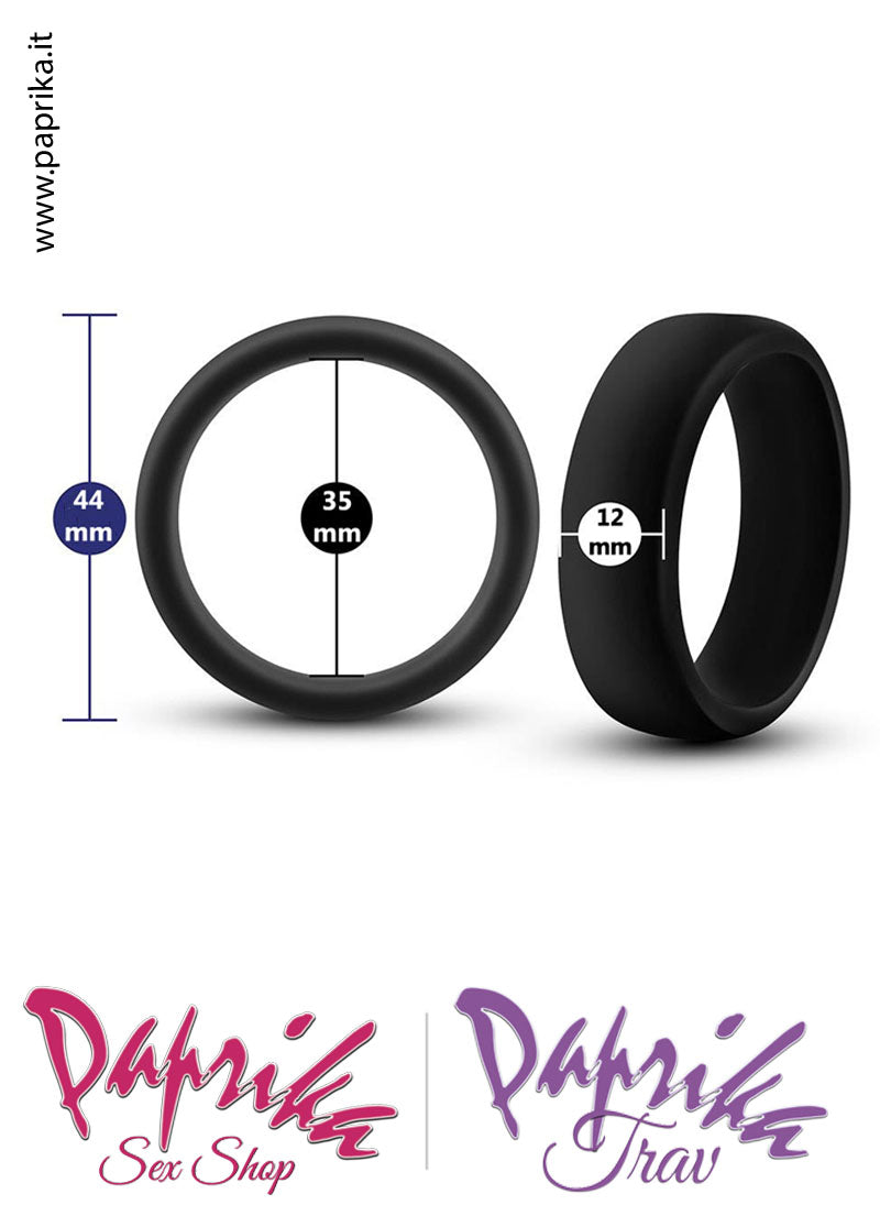 Anello Fallico Piatto Elasticizzato Ritardante e Mantenimento Erezione Anello Fallico Piatto Elasticizzato Ritardante e Mantenimento Erezione