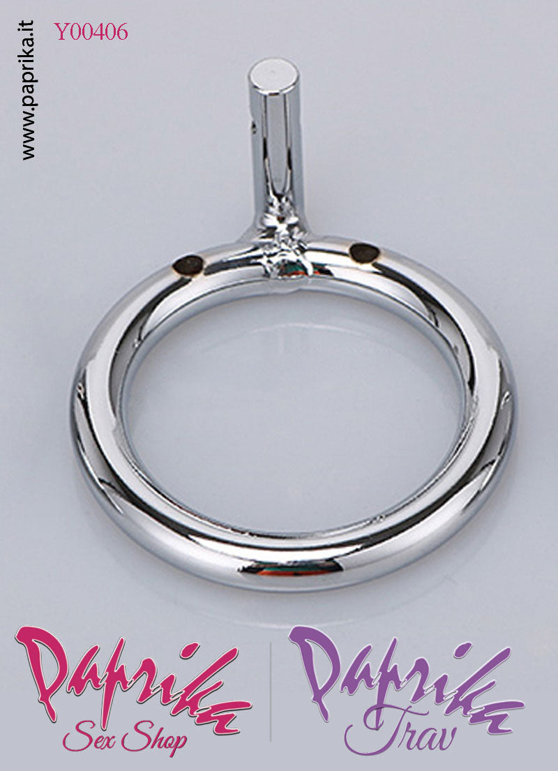 Cintura Di Castità Maschile Chastity Cage Corta Acciaio Anello Ø 43 Cintura Di Castità Maschile Chastity Cage Corta Acciaio Anello Ø 43