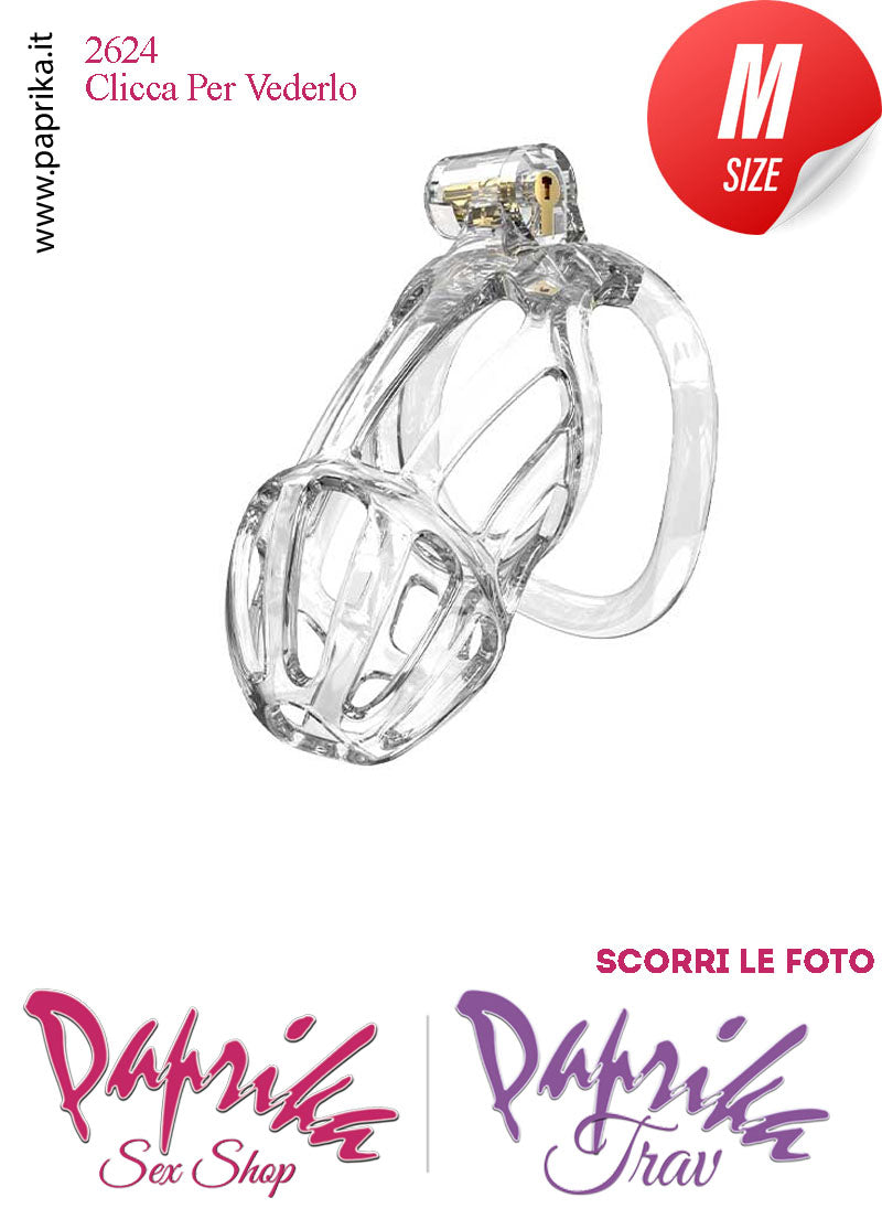 Cintura Di Castità Maschile Medium PC08 Chastity Cage Abs Apertura Lunghe 5 Anelli Cintura Di Castità Maschile Medium PC08 Chastity Cage Abs Apertura Lunghe 5 Anelli