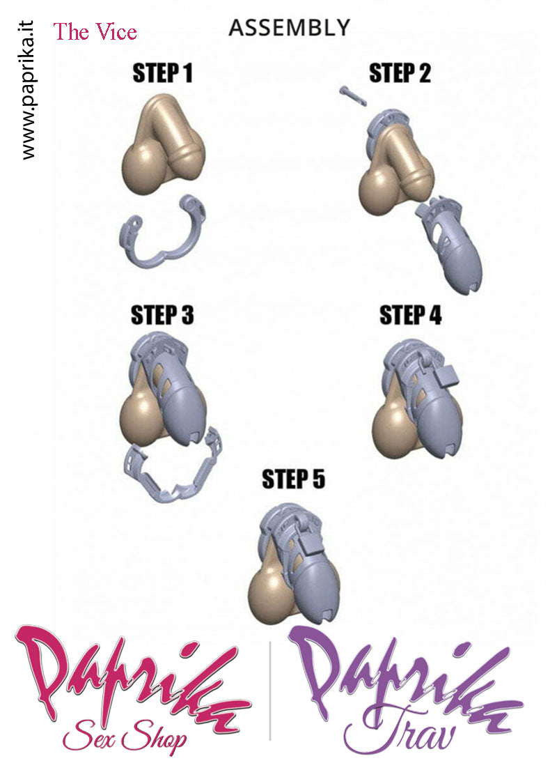Cintura Di Castità Chastity Cage Maschile Policarbonato The Vice Plus Cintura Di Castità Chastity Cage Maschile Policarbonato The Vice Plus