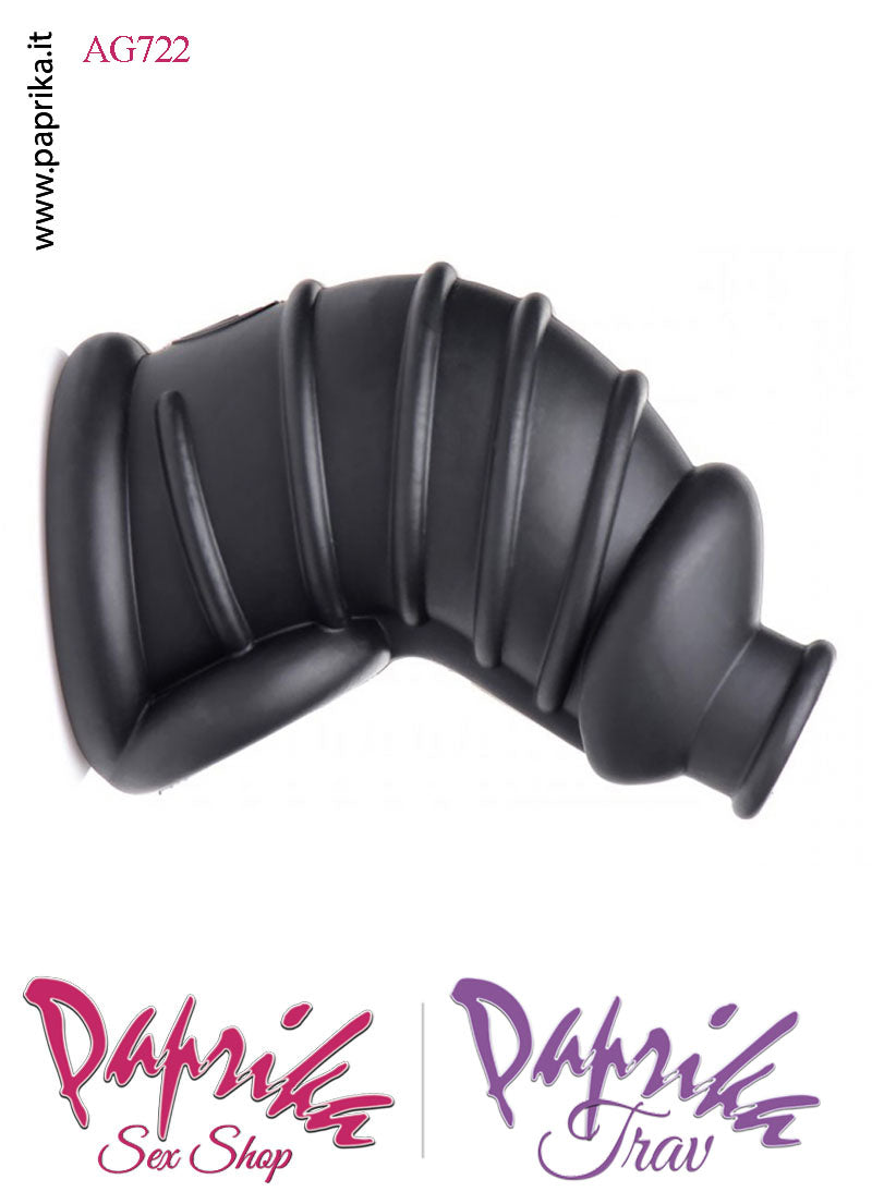 Cintura Di Castità Maschile Silicone Chastity Cage Foro Testicoli Cintura Di Castità Maschile Silicone Chastity Cage Foro Testicoli