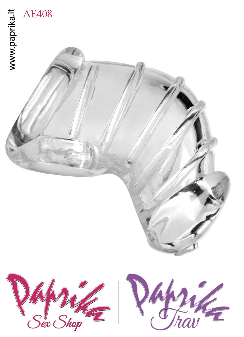 Cintura Di Castità Maschile TPR Morbida Chastity Cage Foro Testicoli Cintura Di Castità Maschile TPR Morbida Chastity Cage Foro Testicoli