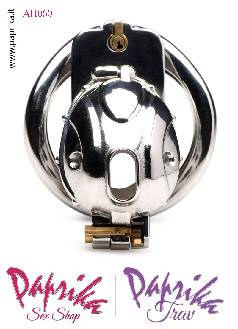 Cintura Di Castità Chastity Cage Maschile Acciaio Inox 2 teste Intercambiabili Cintura Di Castità Chastity Cage Maschile Acciaio Inox 2 teste Intercambiabili