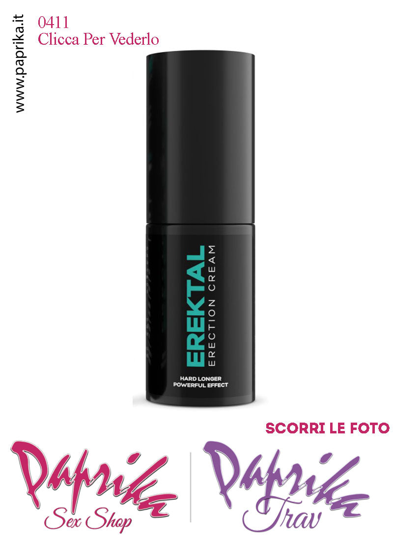Crema Stimolante Erezione Efficace Erektal Erection Cream 30 ml Crema Stimolante Erezione Efficace Erektal Erection Cream 30 ml