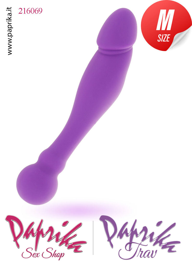 Dildo Vaginale Sagomato Pallina Non Vibrante Silicone Flessibile 18 cm Ø 34 Dildo Vaginale Sagomato Pallina Non Vibrante Silicone Flessibile 18 cm Ø 34