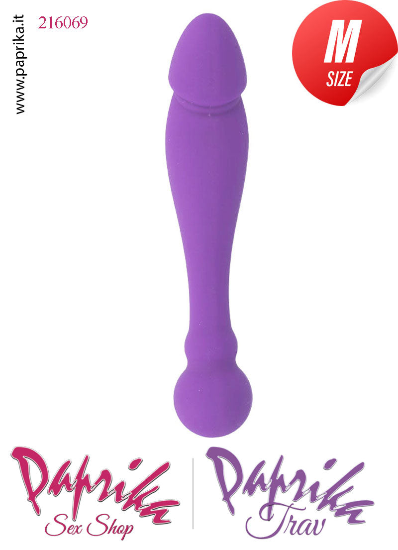 Dildo Vaginale Sagomato Pallina Non Vibrante Silicone Flessibile 18 cm Ø 34 Dildo Vaginale Sagomato Pallina Non Vibrante Silicone Flessibile 18 cm Ø 34