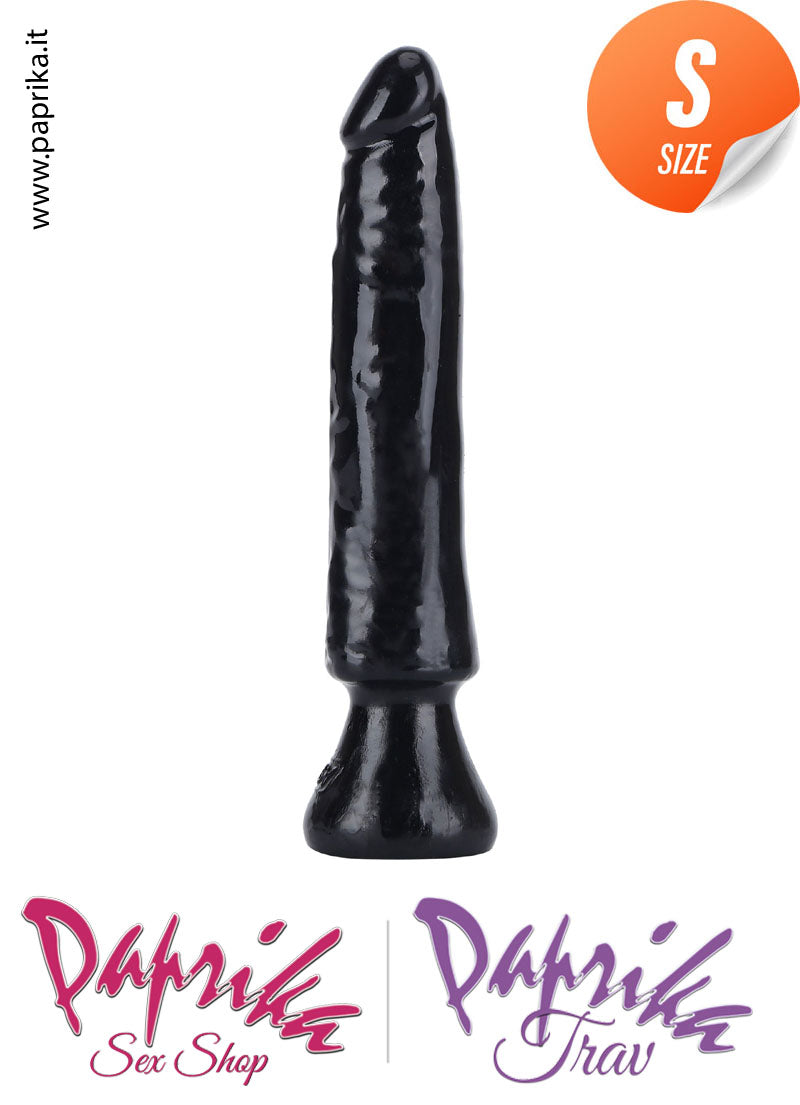 Strap-On Dildo Nero Small Non Vibrante 13 cm Ø 27 Mutanda 2 Anelli Acciaio Strap-On Dildo Nero Small Non Vibrante 13 cm Ø 27 Mutanda 2 Anelli Acciaio