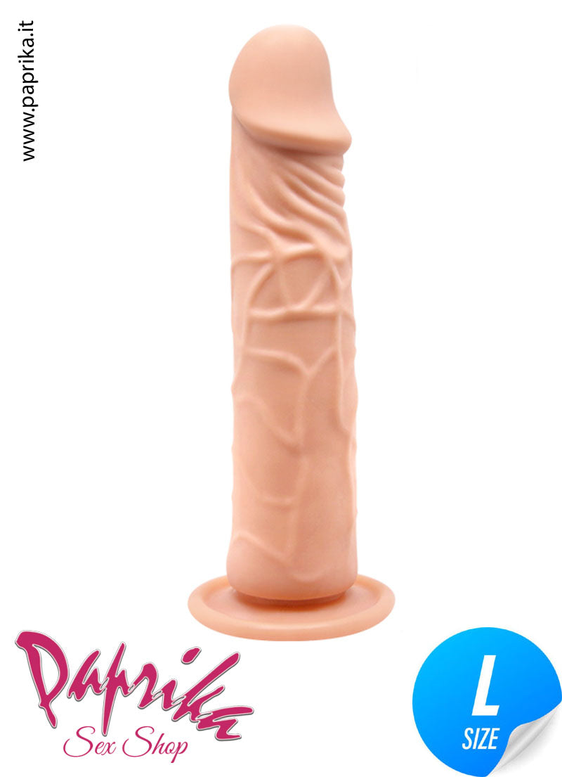 Dildo Fallo Anatomico Ventosa Unisex 18 cm Ø 42 Non Vibrante Dildo Fallo Anatomico Ventosa Unisex 18 cm Ø 42 Non Vibrante
