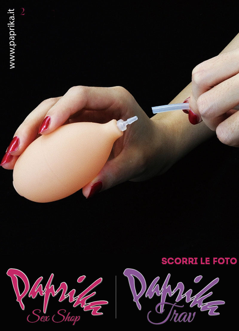 Fallo Testicoli TPE Non Vibrante Eiaculazione Squirting 20 cm Ø 44 Unisex Ventosa Fallo Testicoli TPE Non Vibrante Eiaculazione Squirting 20 cm Ø 44 Unisex Ventosa