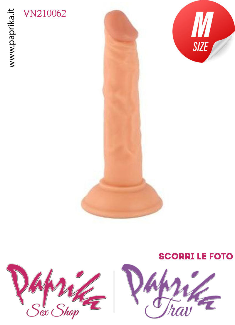 Dildo Ventosa Unisex Medium Pvc Venature 16.5 cm Ø 35 Non Vibrante Dildo Ventosa Unisex Medium Pvc Venature 16.5 cm Ø 35 Non Vibrante